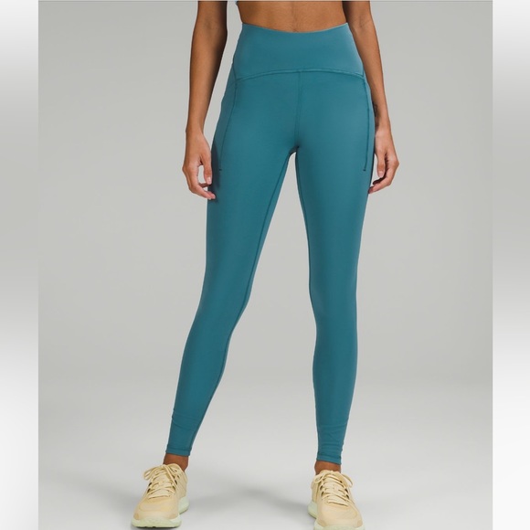 lululemon athletica Pants - Lululemon Wunder train high rise tight 28” - Size 18
